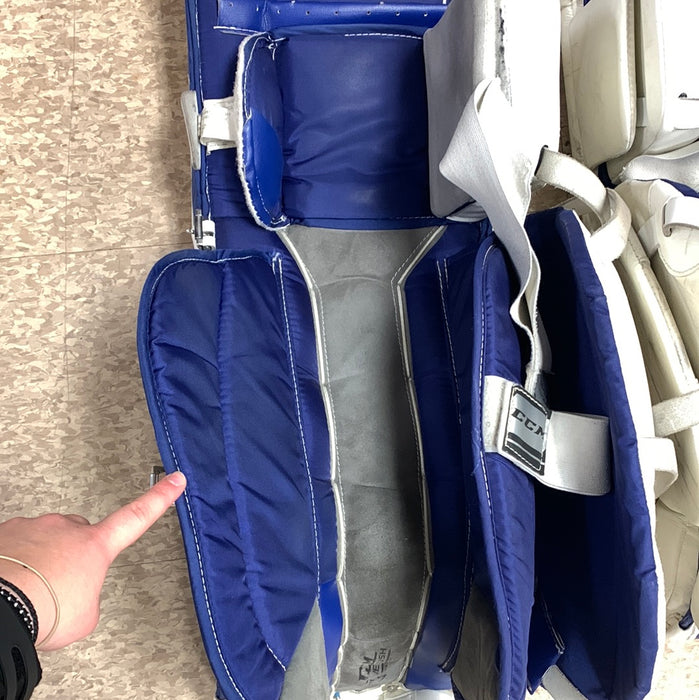 Used CCM Extreme Flex ll 33"+1 White / Royal Blue