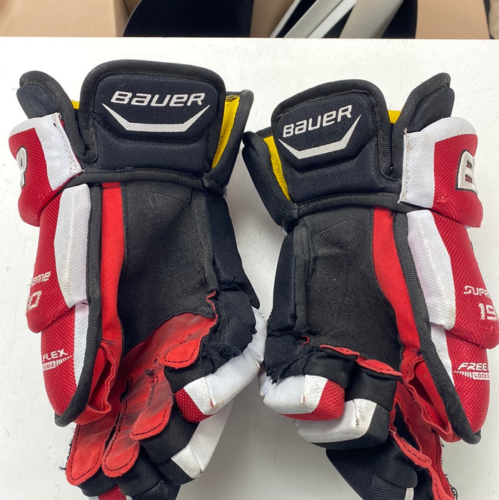 Used Bauer Supreme 190 15” Gloves