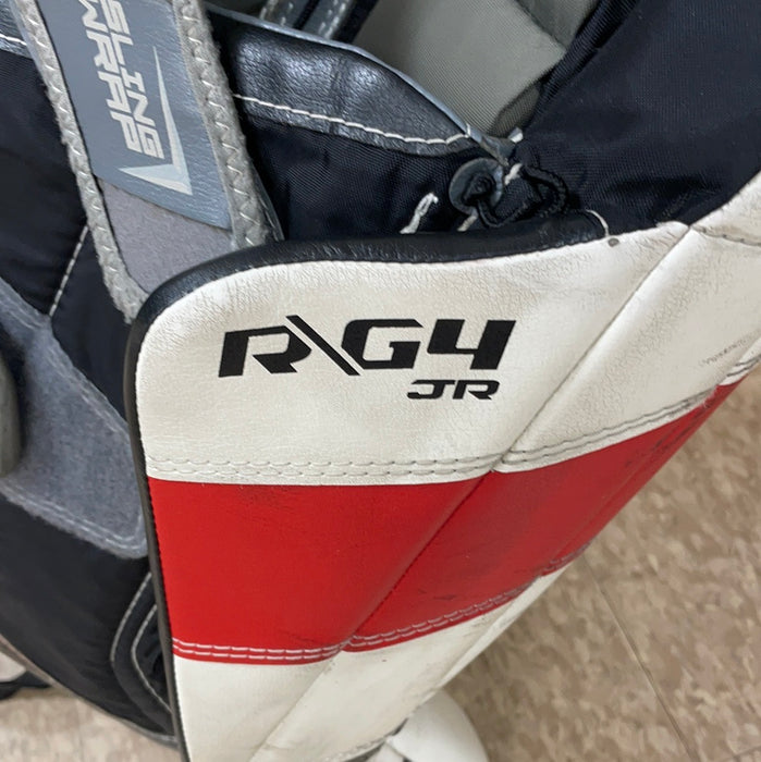 Used Warrior RG4 28”+ 1” Goalie Pads