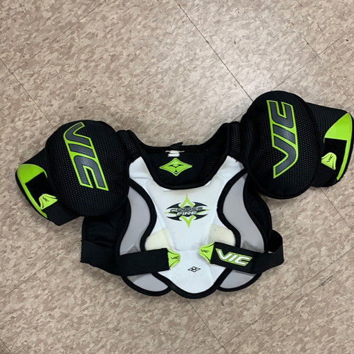 Used Vic Crxss Fire Youth Medium Chest Protector