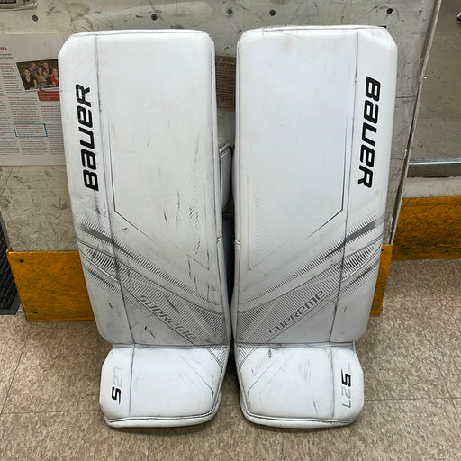 Used Bauer Supreme s27 30”+1” Junior Goal Pads