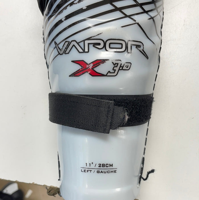 Used Bauer Vapor x3.0 11” Shin Pads