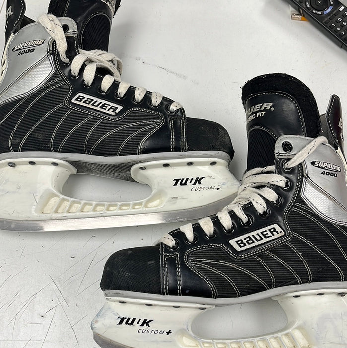 Used Bauer Supreme 4000 7.5D Player Skate