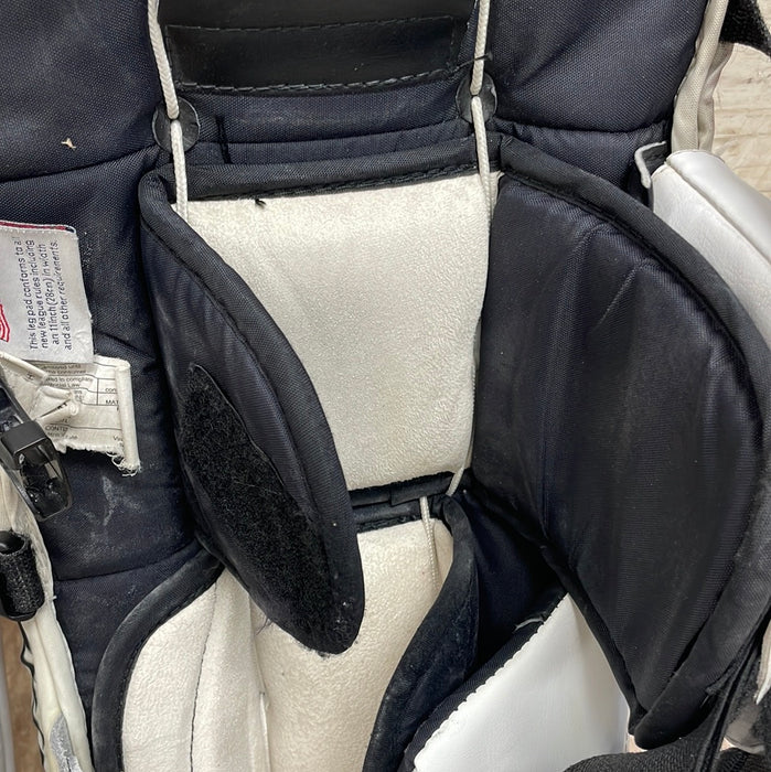 Used Vaughn V6 Velocity 800 26”+1.5” Goalie Pads
