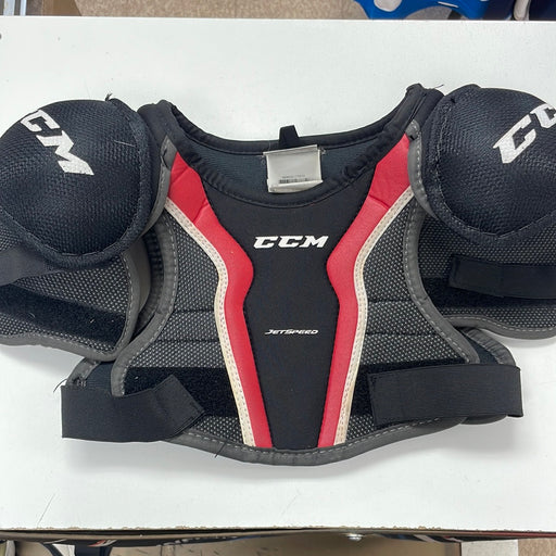 Used CCM JetSpeed Youth Large Shoulder Pads