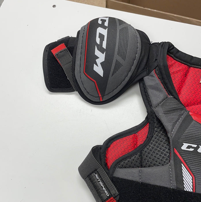 Used CCM JetSpeed FT1 Youth Large Shoulder Pads
