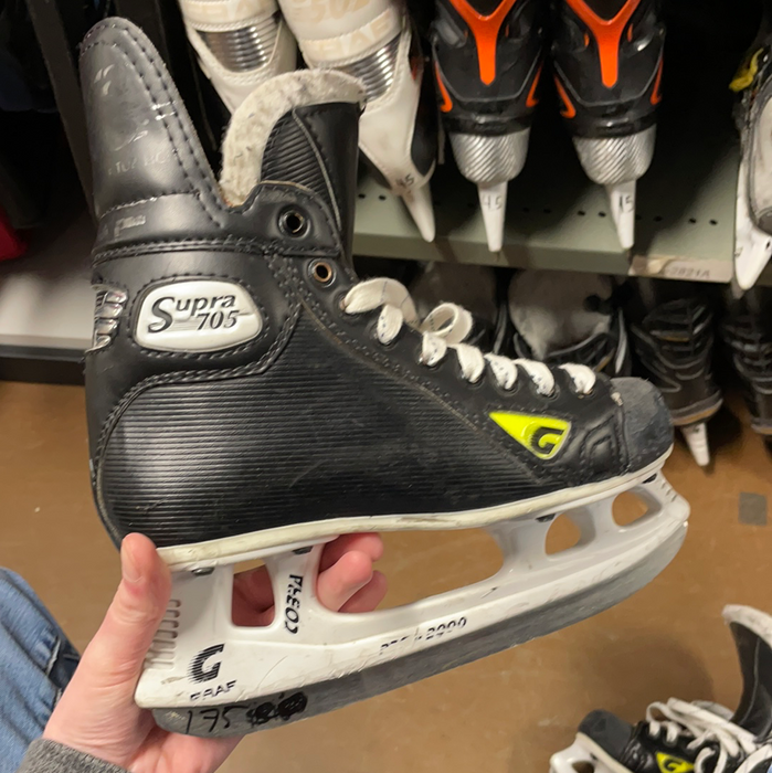 Used Graf Supra 705 4.5D Player Skates