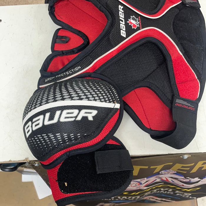 Used Bauer Supreme Junior Small Shoulder Pads