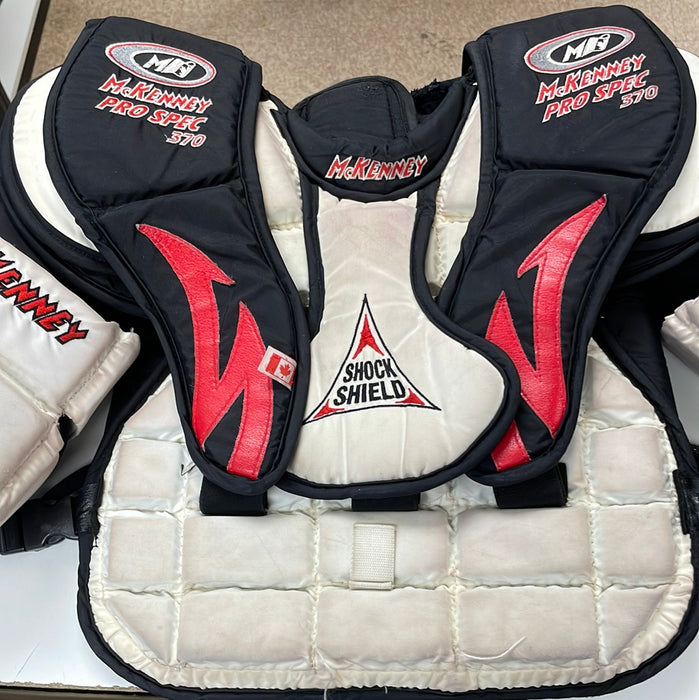 Used McKenney Junior Small Chest Protector