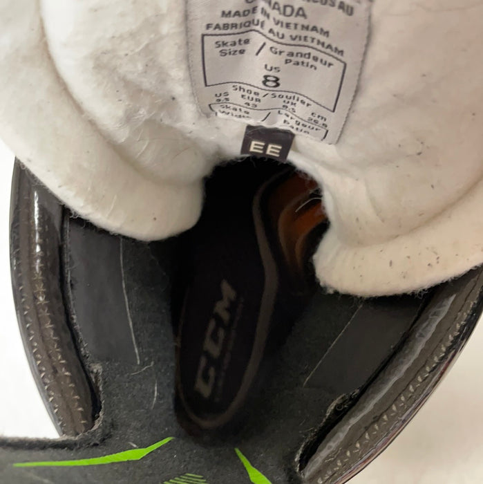 Used CCM RibCor 8EE Player Skates