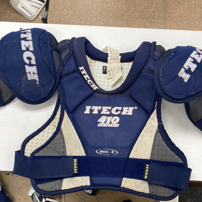 Used Itech 410 Series Senior Medium Shoulder Pads
