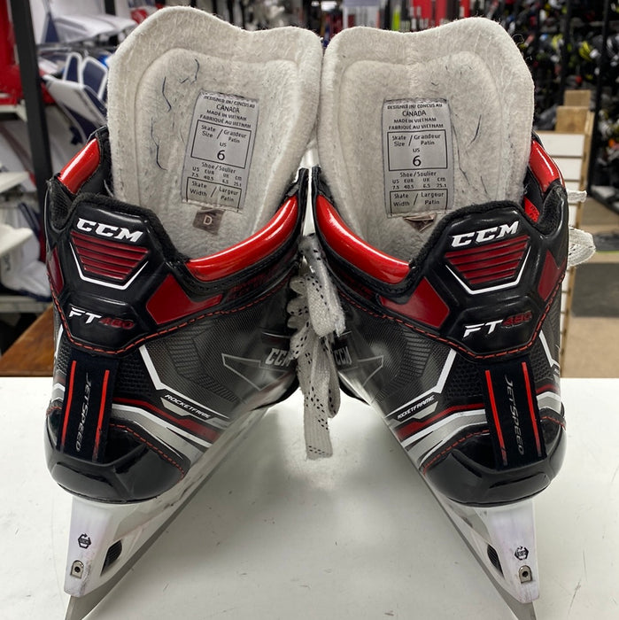 Used CCM JetSpeed FT480 Size 6 Goal Skates