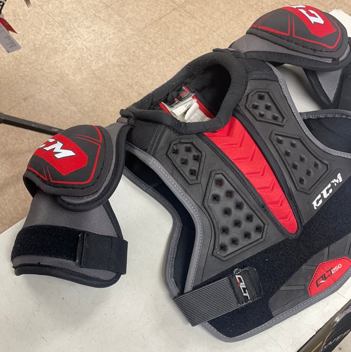 Used CCM QLT250 Shoulder Pads Junior Medium