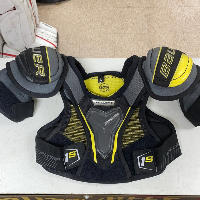 Used Bauer 1S Youth Large Shoulder Pads