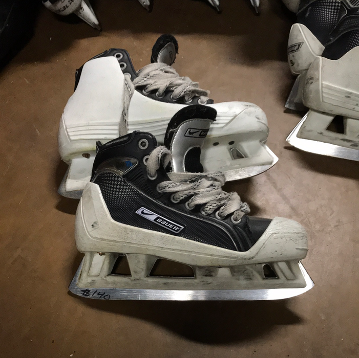 Used Bauer Supreme ONE75 3D Goal Skates