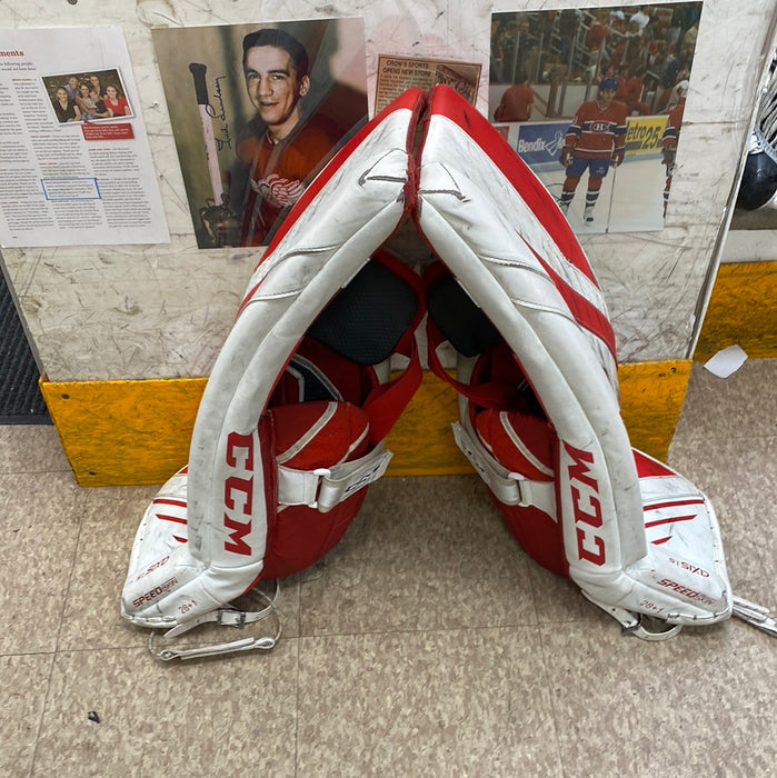 Used CCM Axis 1.5 28+1 Goal Pad