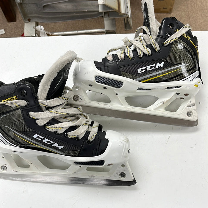 Used CCM Tacks 9060 4.5D Goalie Skates