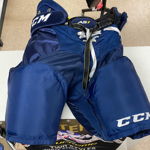 Used CCM SuperTacks AS1 Senior Medium Navy Pants