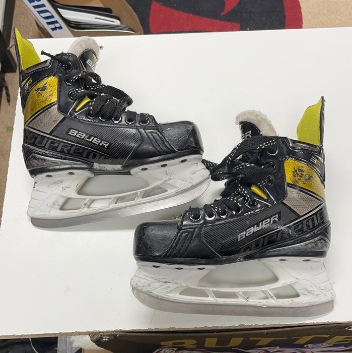 Used Bauer Supreme 3S 13.5D Youth Skates