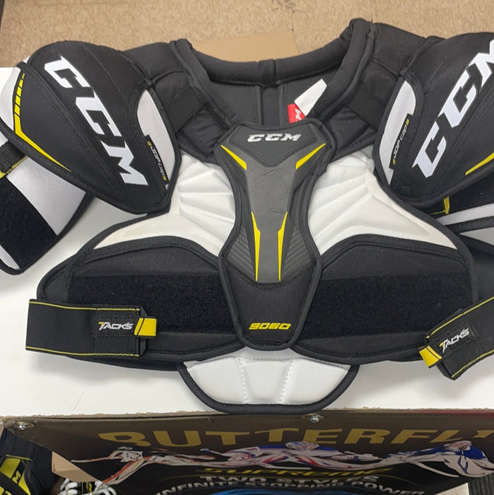 Used CCM SuperTacks 9060 Senior Medium Shoulder Pads