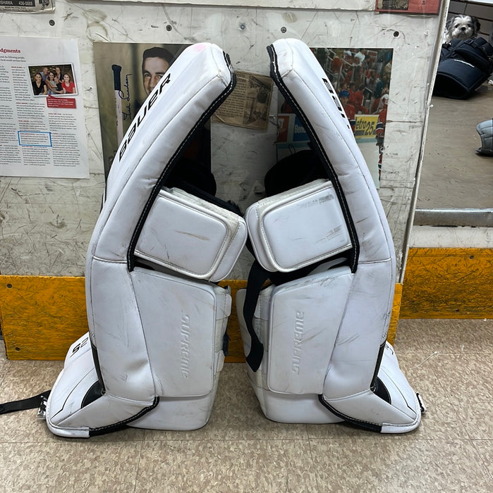 Used Bauer Supreme S27 30”+1” Goal Pads