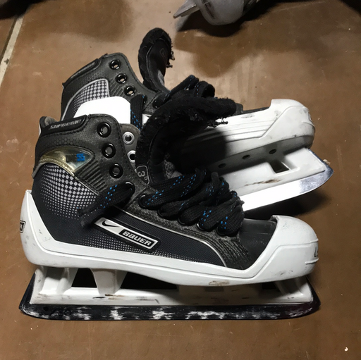 Used Bauer Supreme ONE55 3D Goal Skates