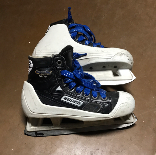 Used Bauer Supreme Custom 1000 1D Goal Skates