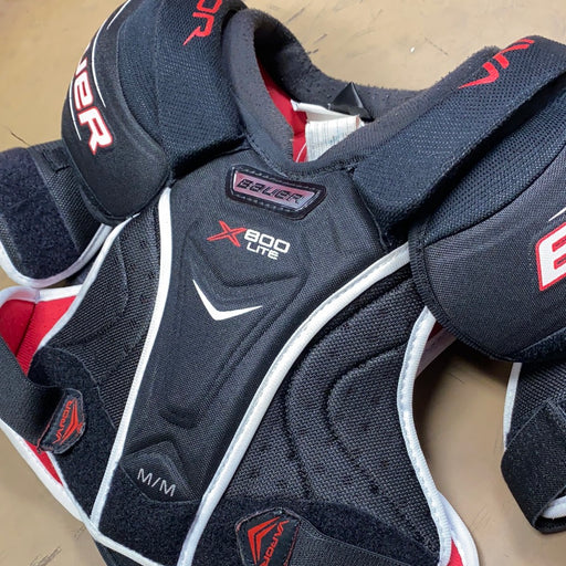 Used Bauer X800 Lite Shoulder Pads Junior Medium