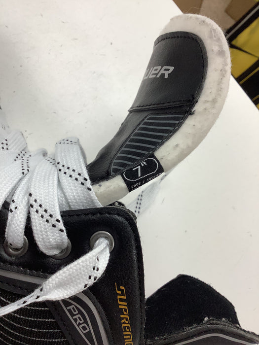 Used Bauer Supreme Pro Player Skates 7 D