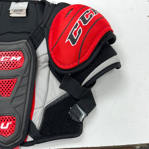 Used CCM U+08 Junior Large Shoulder Pads