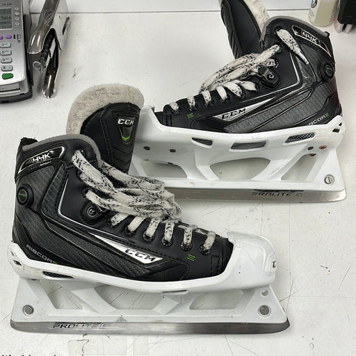 Used CCM Ribcor 44K 5.5D Goal Skate