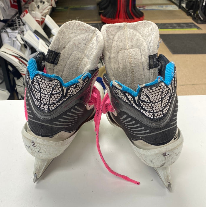 Bauer R2000 Used Bauer Reactor 2000 Size 2 D Goalie Skates | Crow's Sports — Crow's ...