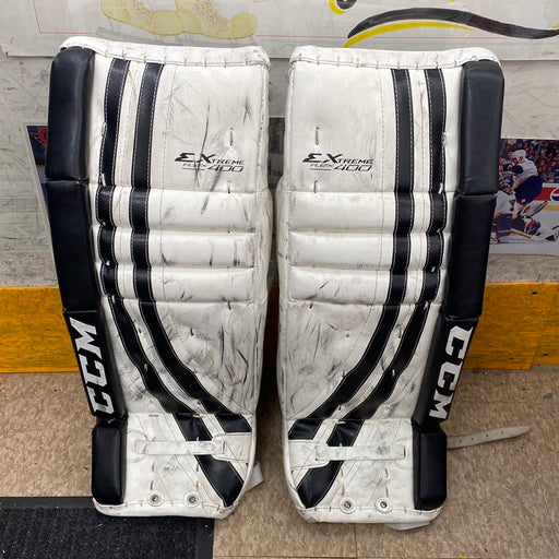 Used CCM Extreme Flex 400 26+1 Goal Pads