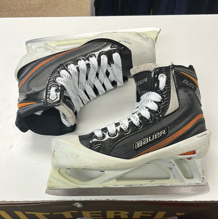 Used Bauer Elite Junior 4 EE Goalie skates
