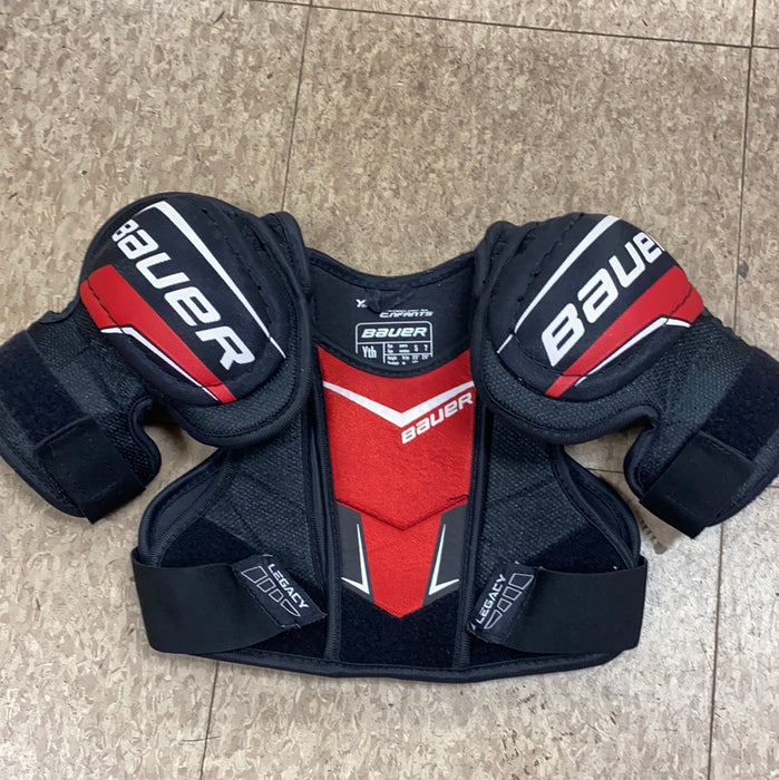 Used Bauer Shoulder Pads Youth Medium