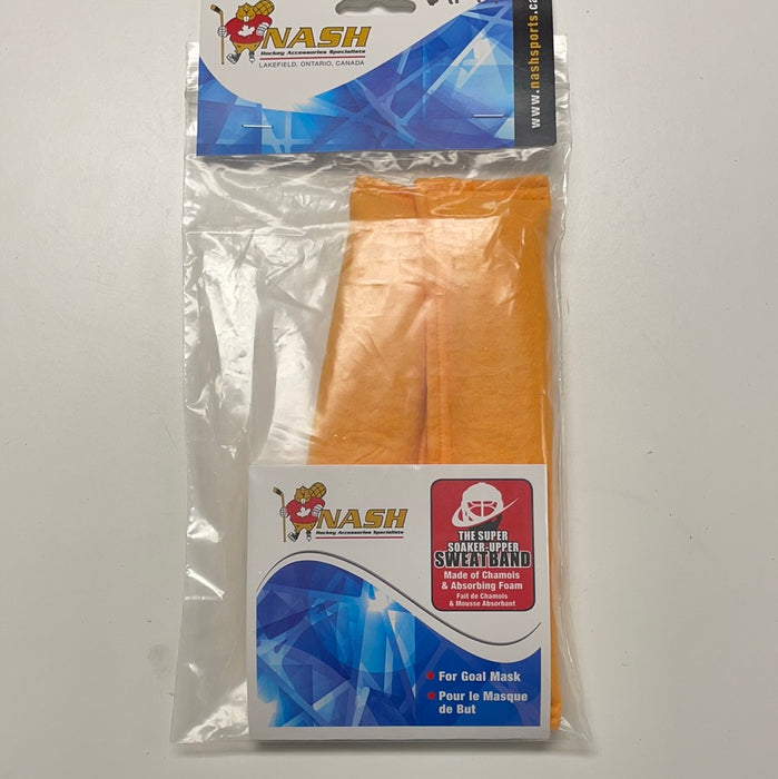 Nash Chamois Super Soaker Firm Goal Mask Sweatbands - 2 Pack