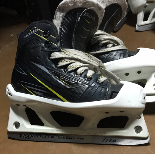 Used CCM Tacks 4092 Y13 Goal Skates