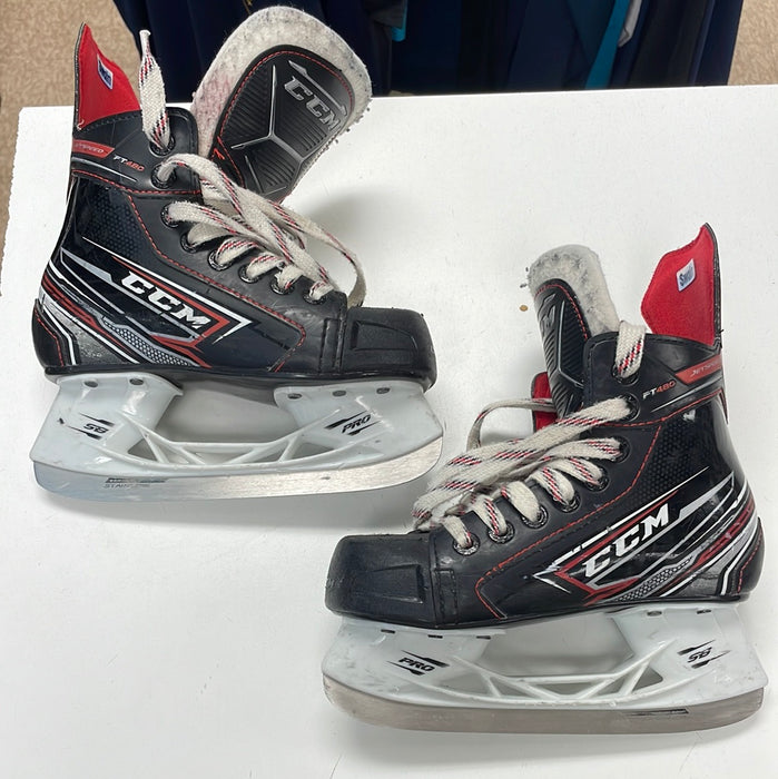 Used CCM JetSpeed FT480 12.5D Youth Skates