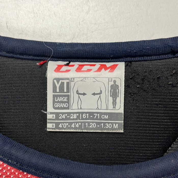 Used CCM ULITE Youth Large Shoulder Pads