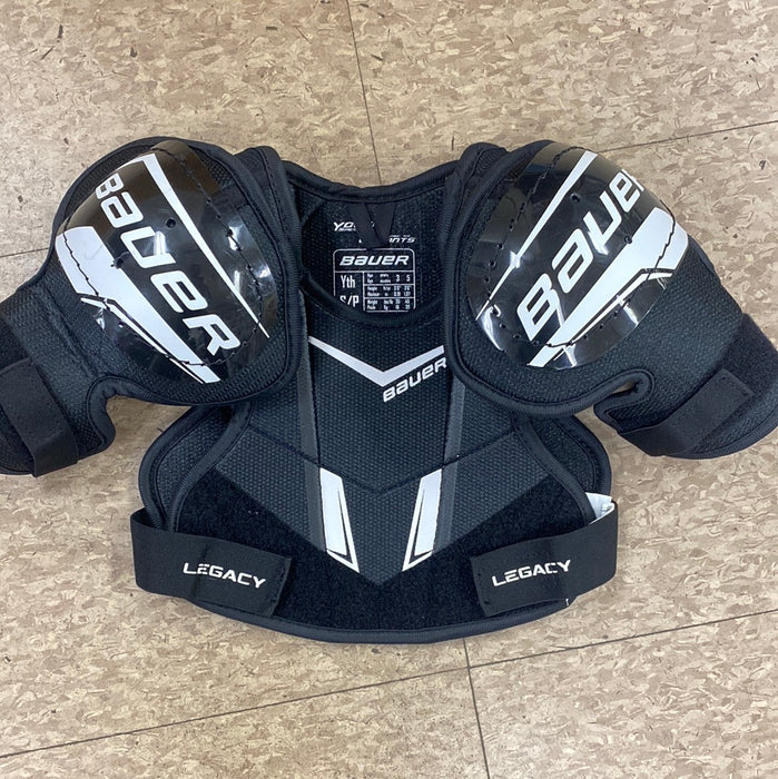 Used Bauer Legacy Shoulder Pads Youth Small