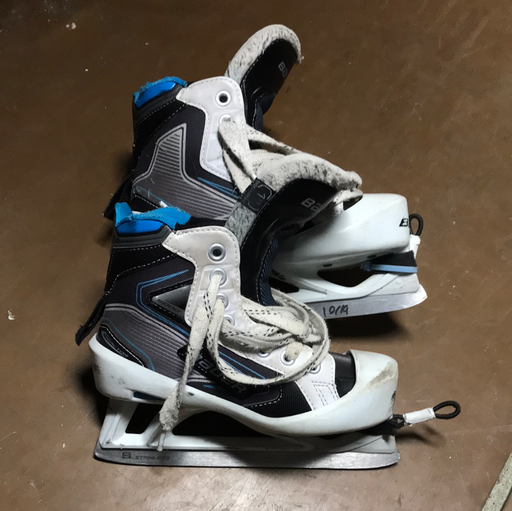 Used Bauer Reactor 5000 1D Goal Skates
