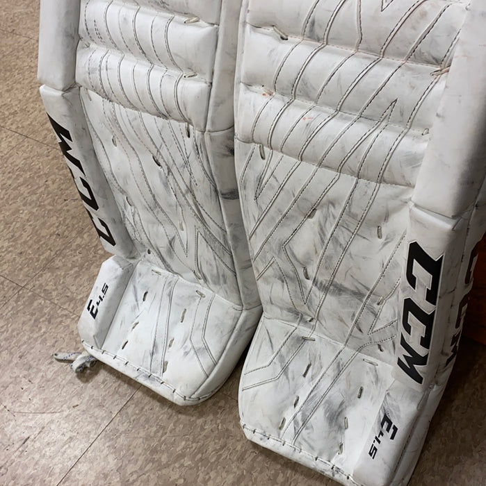 Used CCM Eflex E4.5 Leg Pads 30” + 1”