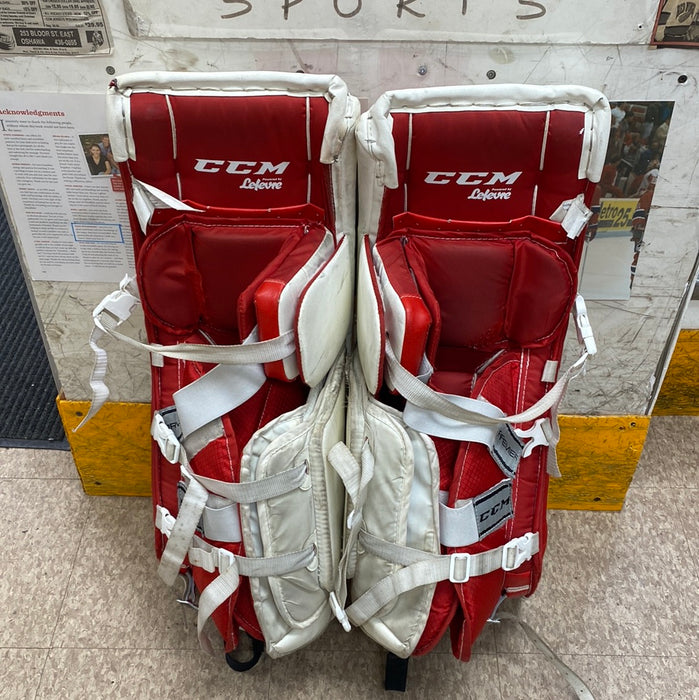 Used CCM Premier R1.5 28+1 Goal Pad