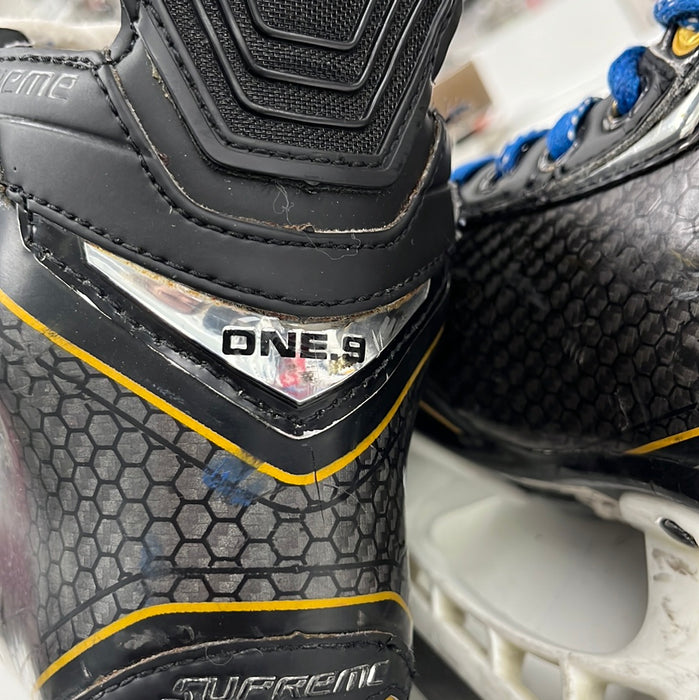Used Bauer Supreme One.9 Y13.5 Skate