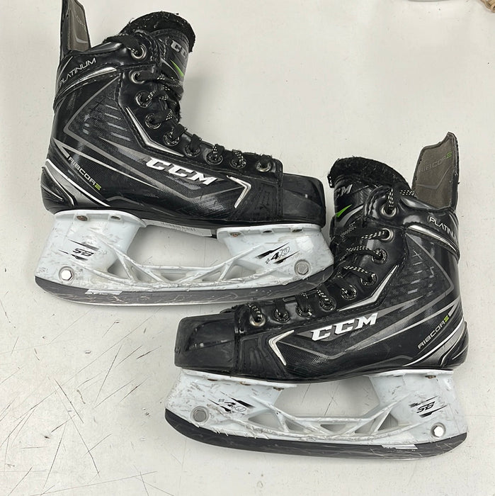 Used CCM Ribcore Platinum 2D Player Skates