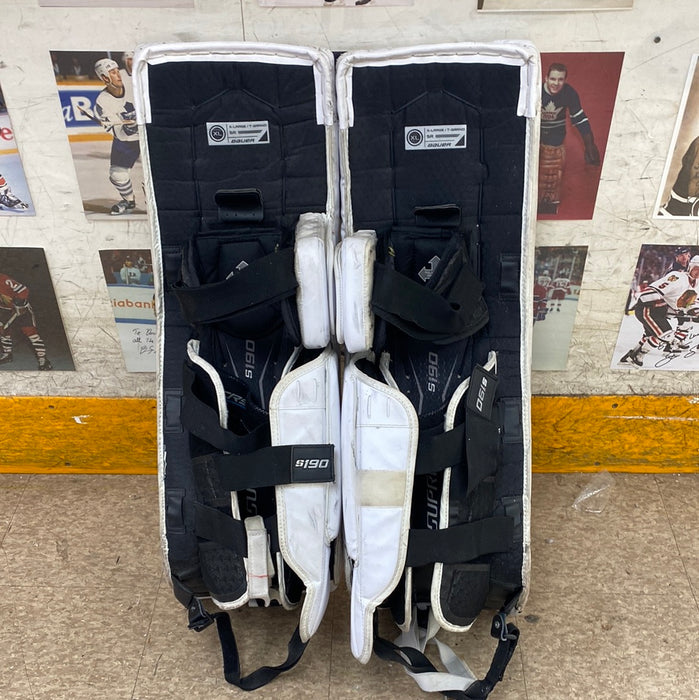 Used Bauer Supreme s190 36+1” Senior Goal Pads