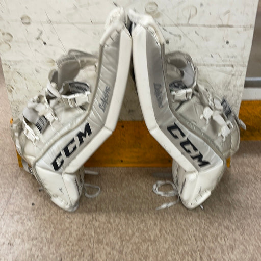 Used CCM E-Flex 760 24+1 Youth Goalie Pads