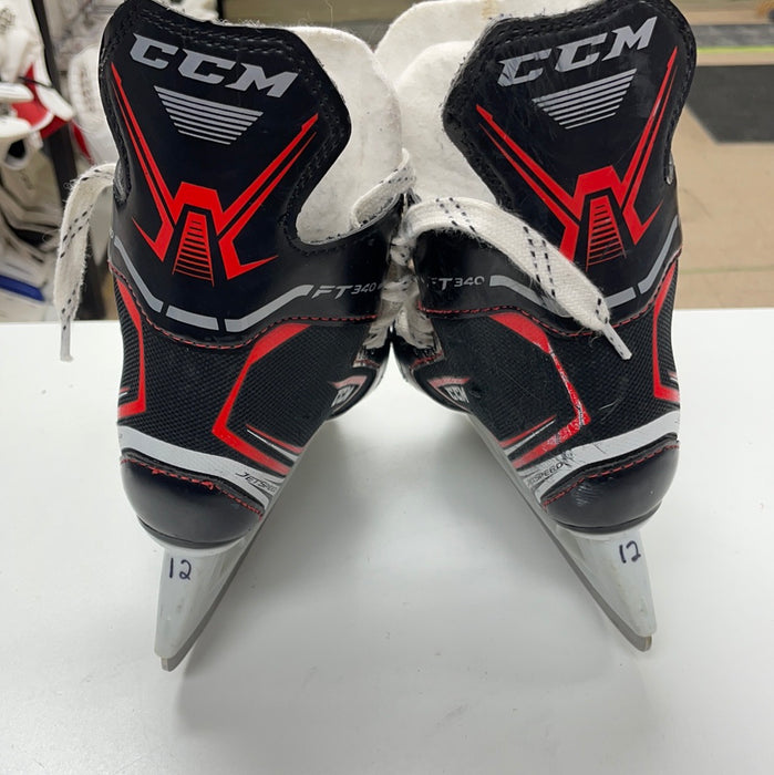 Used CCM JetSpeed FT340 12D Youth Skates