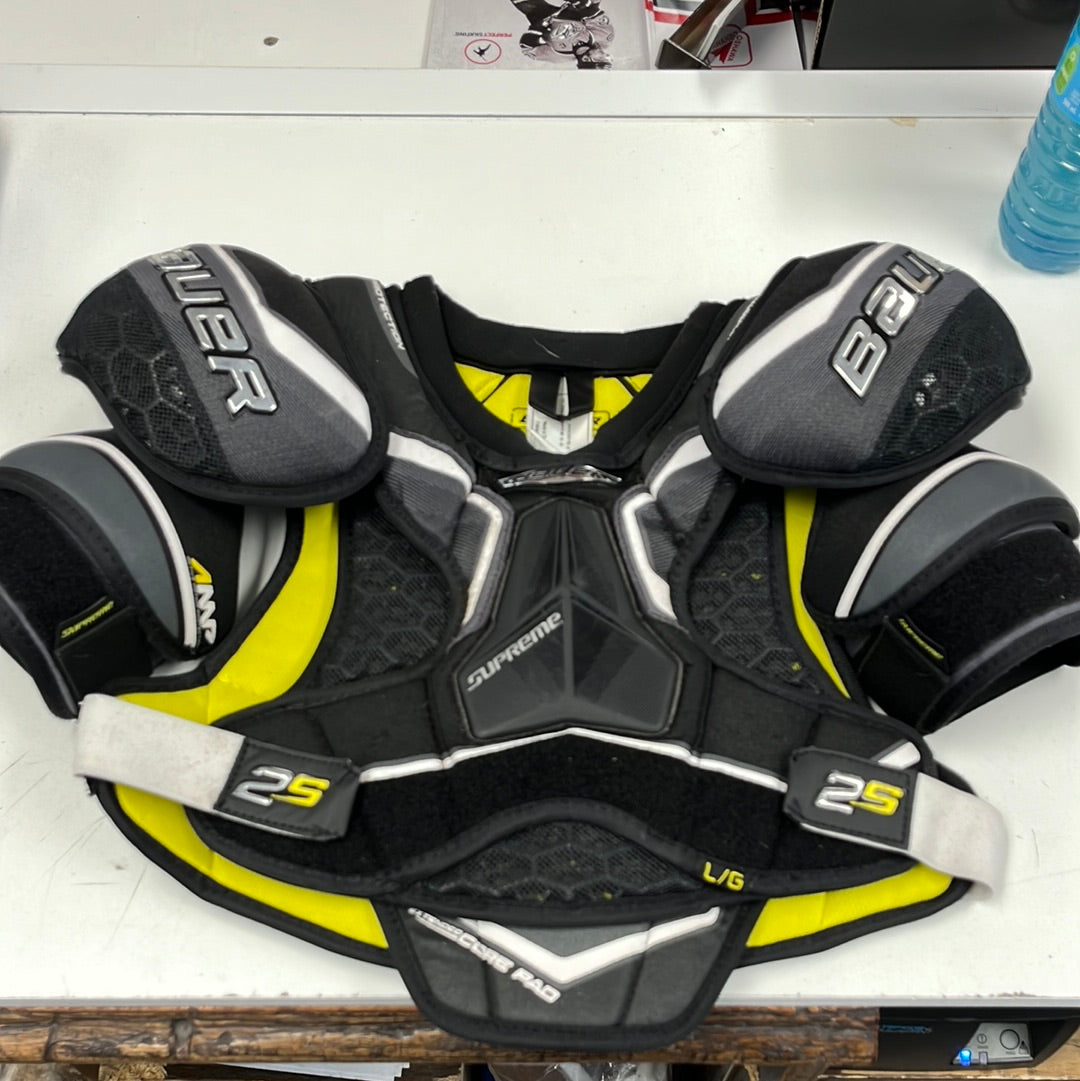 Used Bauer Supreme 2S Junior Large Shoulder Protector Crow's Sports
