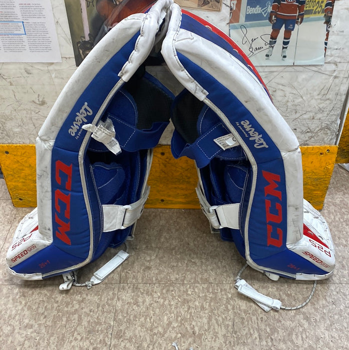 Used CCM Premier 2.5 26+1 Goal Pad